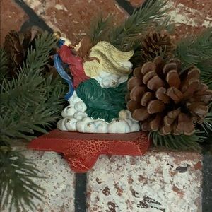 Angel stocking holder